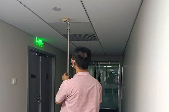 消防维保吹烟感